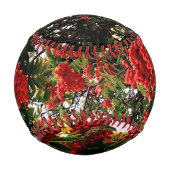 Rote Beeren Baseball (Rückseite)
