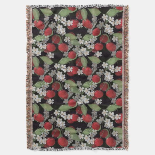 Rote Beeren Decke (Vorderseite Vertikal)