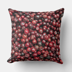 Rote Beeren des Himalaja Kissen