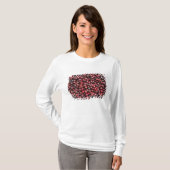 Rote Beeren des Himalaya T-Shirt (Vorne ganz)