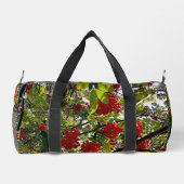 Rote Beeren Duffle Bag (Rückseite)