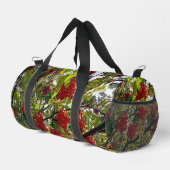 Rote Beeren Duffle Bag (Rechte Ecke)