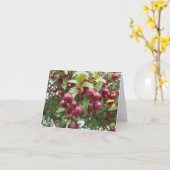 rote Beeren Karte (Gelbe Blume)