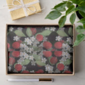 Rote Beeren, Kirschen Seidenpapier (Geschenk)