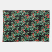 Rote Beeren, Longonbeeren Küchentücher (Horizontal)