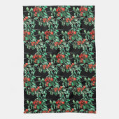 Rote Beeren, Longonbeeren Küchentücher (Vertikal)