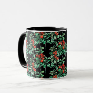 Rote Beeren, Longonbeeren Tasse