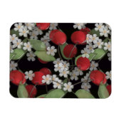 Rote Beeren Magnet (Horizontal)