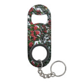 Rote Beeren Mini Flaschenöffner (Rückseite)