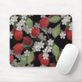 Rote Beeren Mousepad (Mit Mouse)