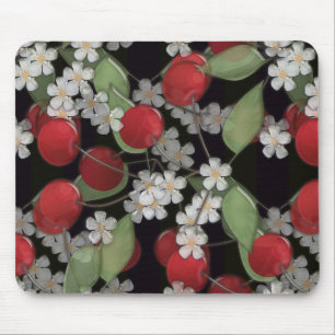 Rote Beeren Mousepad