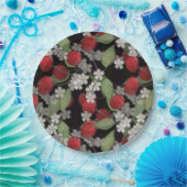 Rote Beeren Pappteller (Party)