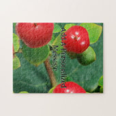 Rote Beeren Puzzle (Horizontal)