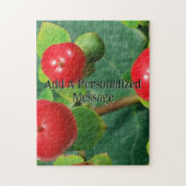 Rote Beeren Puzzle (Vertikal)