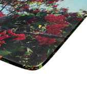 Rote Beeren Schneidebrett (Ecke)