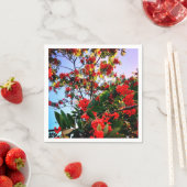 Rote Beeren Serviette (Beispiel)