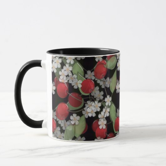 Rote Beeren Tasse (Links)