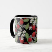Rote Beeren Tasse (Vorderseite Links)