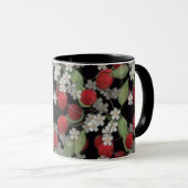 Rote Beeren Tasse (VorderseiteRechts)