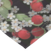 Rote Beeren Tischdecke (Schrägansicht)