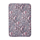 Rote Beeren und Schnee. Badematte (Vorderseite Vertikal)