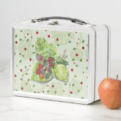 Rote Beeren von BlackBerry Metall Brotdose (Beispiel)