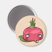 Rote Beete beet Magnet (Vorderseite/Rückseite)