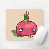 Rote Beete beet Mousepad (Mit Mouse)