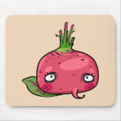 Rote Beete beet Mousepad (Vorne)