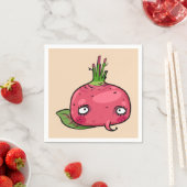 Rote Beete beet Serviette (Beispiel)