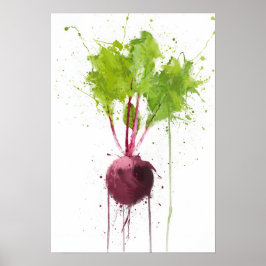 Rote Beete Poster