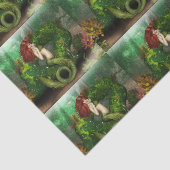 Rote behaarte Meerjungfrau Seidenpapier (Ausschnitt)