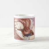 Rote behaarte Prinzessin u. ihre Ratte Kaffeetasse (Mittel)