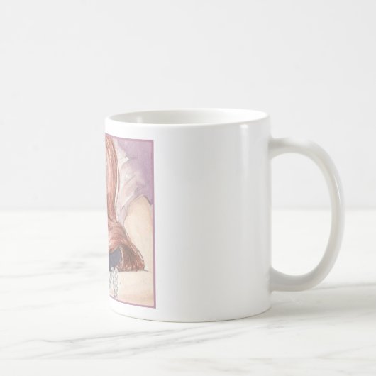 Rote behaarte Prinzessin u. ihre Ratte Kaffeetasse (Rechts)