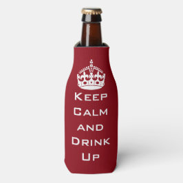 Rote Behalten Beruhigung Custom Flasche Cooler Flaschenkühler