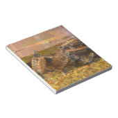 Rote Beliebte Schildkröte (Alabama) Notizblock (angewinkelt)