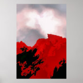 ROTE BERGE POSTER (Vorne)