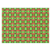 Rote Berries mit Abstrakter Raindrops Tischdecke (Vorderseite (Horizontal))