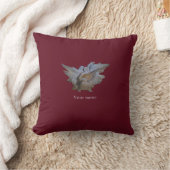 Rote Bibel Zitat Cushion POLYESTER Angel Kissen (Decke)