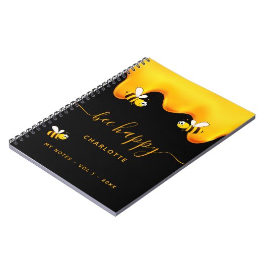 Rote Biene Notizblock (Linke Seite)