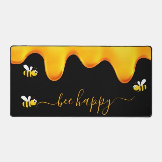 Rote Biene Schreibtischunterlage (Vorderseite)