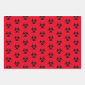 Rote Biogefährdung Geschenkpapier Set (Vorderseite 2)
