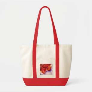 Rote Birnen-Tasche. Tragetasche