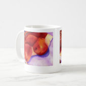 Rote Birnen-Tasse Kaffeetasse (Vorderseite Links)