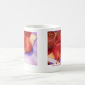 Rote Birnen-Tasse Kaffeetasse (Mittel)