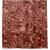 Rote Blasen beim Gittern oder beim Backeneffekt? M Duschvorhang (Vorderseite)