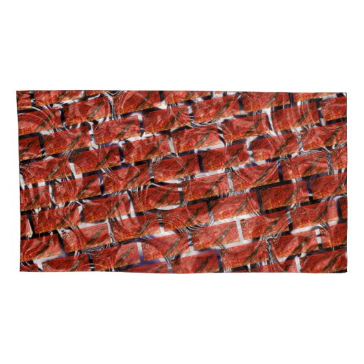 Rote Blasen beim Gittern oder beim Backeneffekt? M Kissenbezug (Rückseite-Rechts)