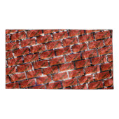 Rote Blasen beim Gittern oder beim Backeneffekt? M Kissenbezug (Rückseite-Links)