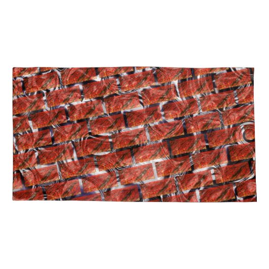 Rote Blasen beim Gittern oder beim Backeneffekt? M Kissenbezug (Rückseite-Links)