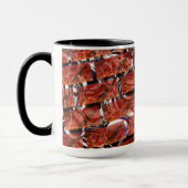 Rote Blasen beim Gittern oder beim Backeneffekt? M Tasse (Links)